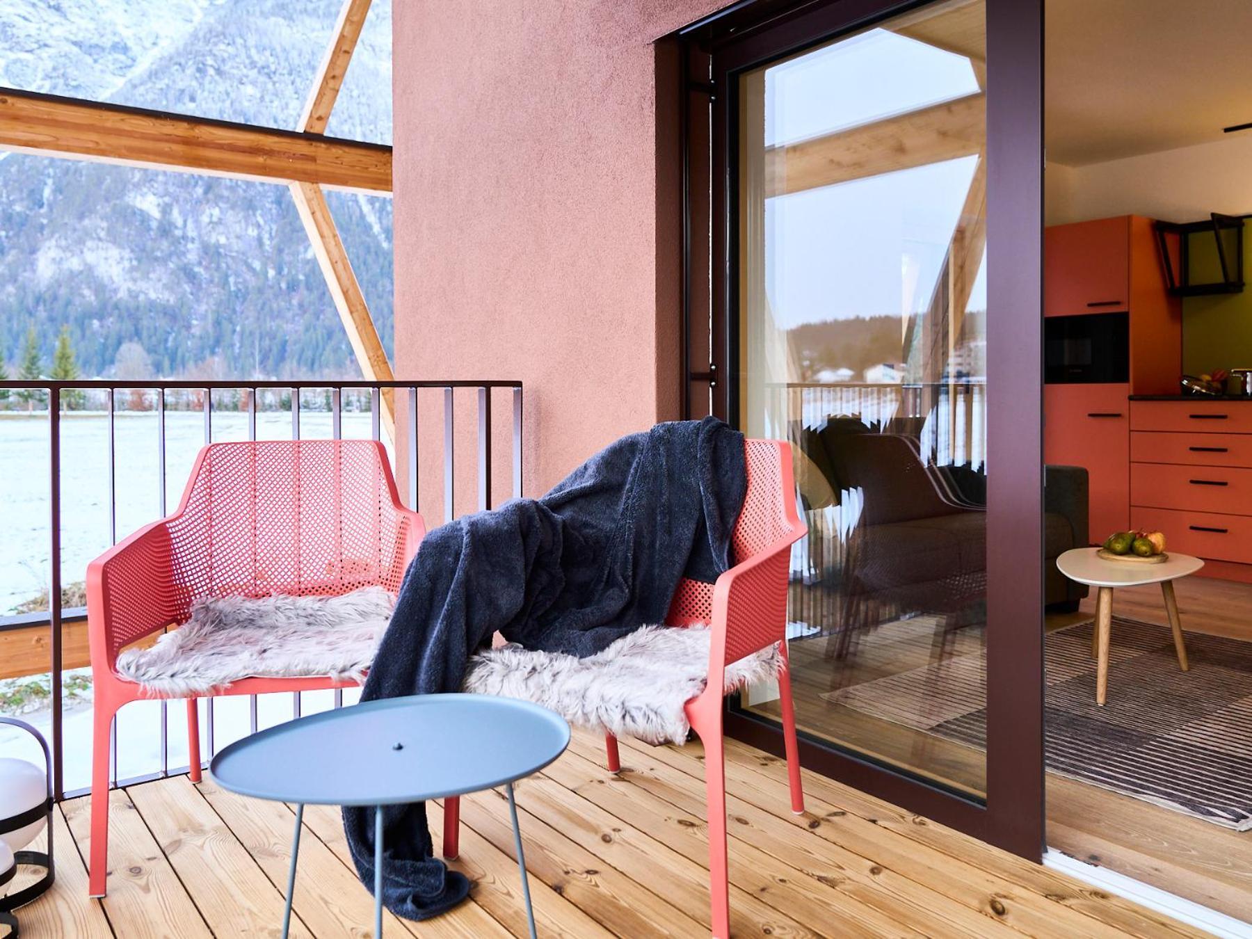 Bei Moser - Boutique Apartments Leutasch Buitenkant foto